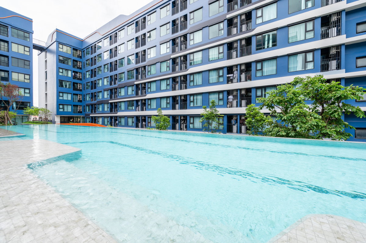 รูป 🎓 ห้องหลุดโอน Brixton Kaset Sriracha Campus ใกล้ ม.เกษตร 250 ม. 💥 ราคาดีที่สุด เหลือ 1.79 ล้าน - รูปที่ 9/15