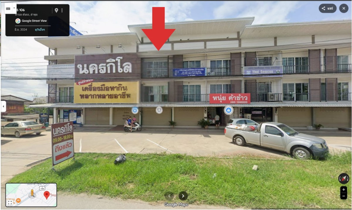 รูป สำนักงานให้เช่า อาคารพาณิชย์ 3 ชั้น ทำเลดี ตั้งอยู่หน้าวิทยาลัยสงฆ์ลำพูน ใกล้สถานีตำรวจภูธรอำเภอเมืองลำพูน  - รูปที่ 2/15