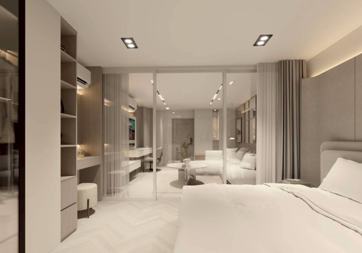 รูป ขายคอนโดทำเลทอง  Hillside Plaza & Condotel 4 ห้อง Modern Luxury สไตส์โรงแรมหรู ใกล้ห้าง MAYA ถนน นิมมานเหมินทร์ (C530) T.0946511456 - รูปที่ 7/15