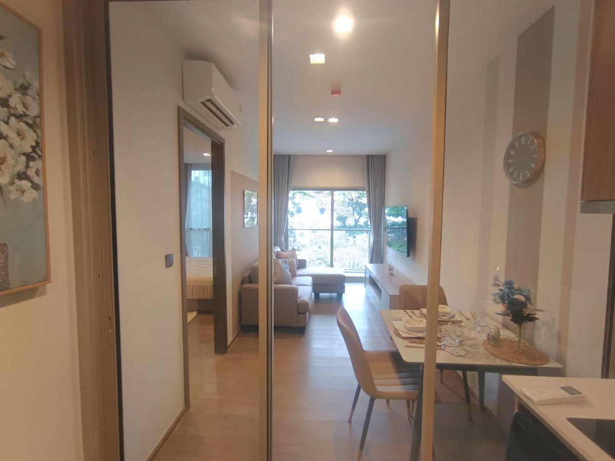 รูป ให้เช่า เมคิน เฮ้าส์ คอนโด ห้องใหม่ วิวสระ 1นอน ใกล้เซ็นเฟสเพียง500ม. - รูปที่ 7/13