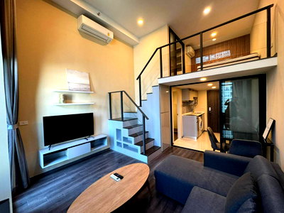 Condos for rent : [ Duplex for rent ] Knightsbridge Space Rama 9 - 350 m to MRT Phra Ram 9