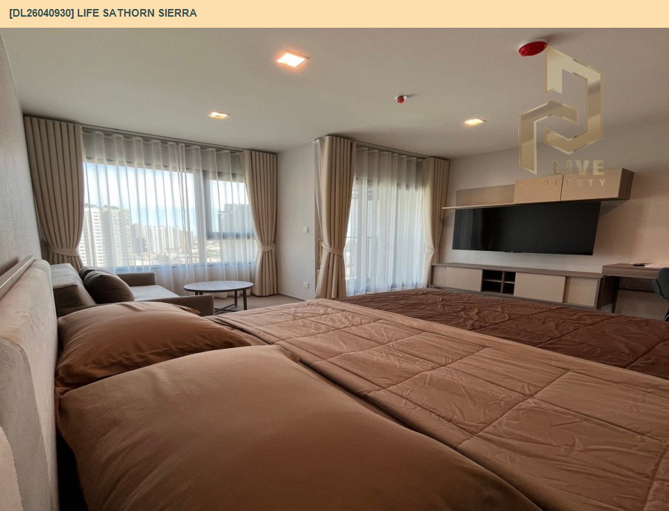 รูป DL26040930 ให้เช่าคอนโด ไลฟ์ สาทร เซียร์รา (Life Sathorn Sierra) ใกล้ BTS ตลาดพลู พร้อมเข้าอยู่ โทรด่วน 0653619502 LineID @897iyzll - รูปที่ 4/5