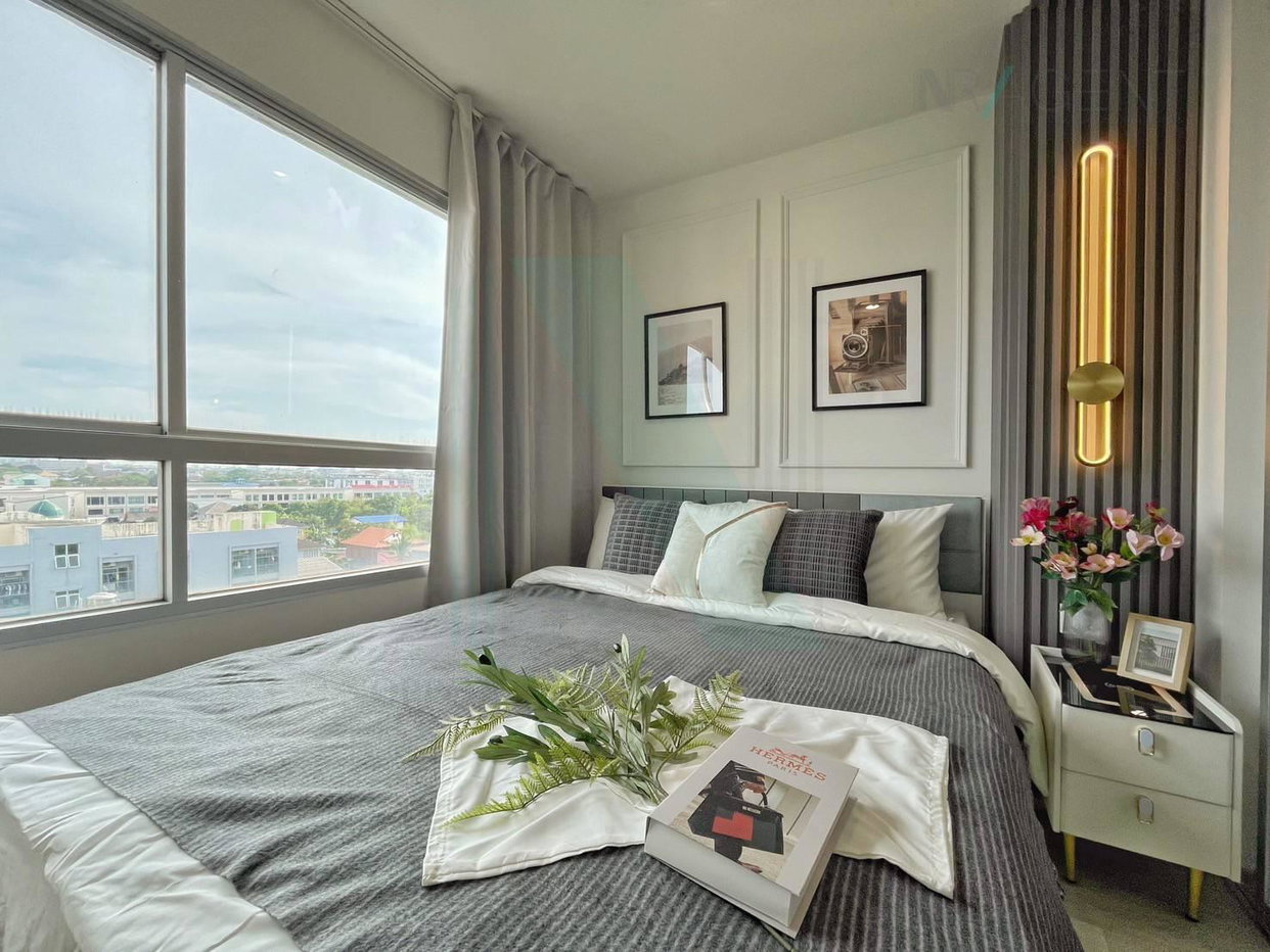 รูป ขายคอนโด ลุมพินี วิลล์ อ่อนนุช 46 อาคาร D ชั้น 8 1 ห้องนอน ขนาด 24 ตรม ใกล้ Seacon Square - รูปที่ 2/8