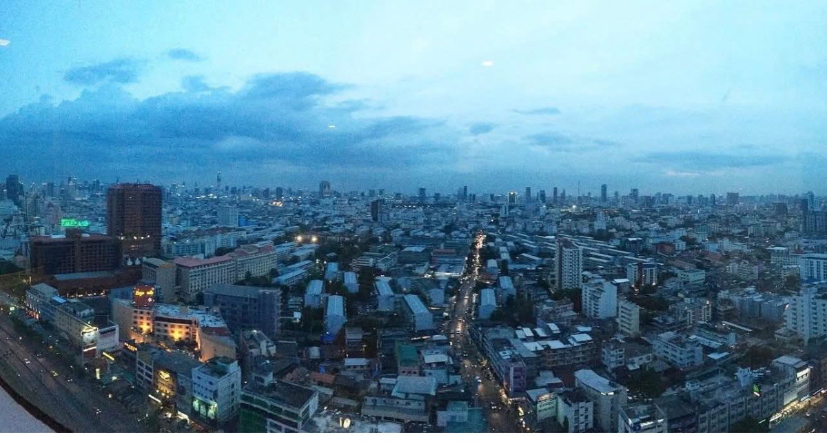 รูป คอนโด ริ-เธิม ห้วยขวาง ชั้น 31 47 ตรม 1 นอน 1น้ำ 1ห้องนั่งเล่น เช่า 26,000/เดือน  Line ID : @wealth.co - รูปที่ 14/19