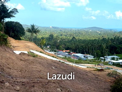 Land for sale Ko Samui Surat Thani : Prime Sea & Mountain View Land in Peaceful Location Mae Nam