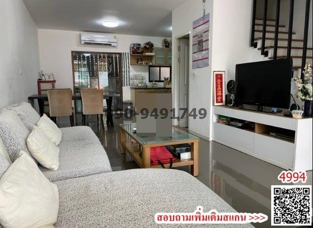 รูป เช่า ทาวน์โฮม 3 ชั้น อารียา ทูบี เกษตร-นวมินทร์ Areeya To be - รูปที่ 7/11