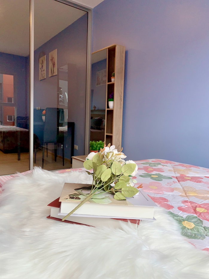 รูป P. ให้เช่าพลัมคอนโดรังสิตเฟรช ห้องสวย ตกแต่งครบ วิวสระว่ายน้ำ ใกล้ม.กรุงเทพ🔥 - รูปที่ 3/20