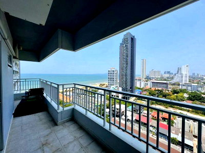 Condos for sale : ⛵ Lumpini Jomtien ⛵ Foreinger quota / Sea view / 17F / 2bedrooms for quick sale彡