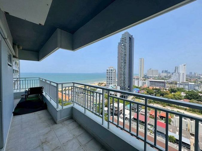 ⛵ Lumpini Jomtien ⛵ Foreinger quota / Sea view / 17F / 2bedrooms for quick sale彡