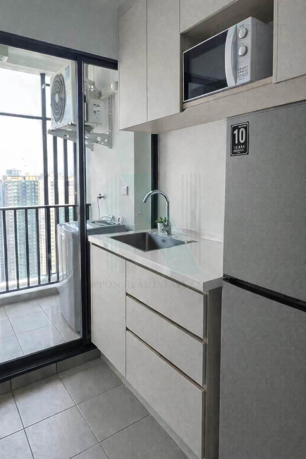 รูป 📌 ให้เช่าคอนโด รีเจ้นท์ โฮม วุฒากาศ อาคาร A ชั้น 36 1 ห้องนอน ขนาด 26.00 ตรม ใกล้ BTS วุฒากาศ - รูปที่ 8/8