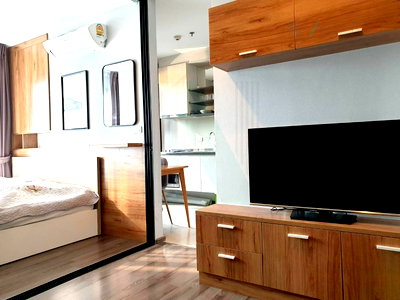 Condos for rent : 🎉 For Rent Condo THE BASE PARK WEST SUKHUMVIT 77 Building 1, Floor 31,1 bed room, Room size 27.00 sqm