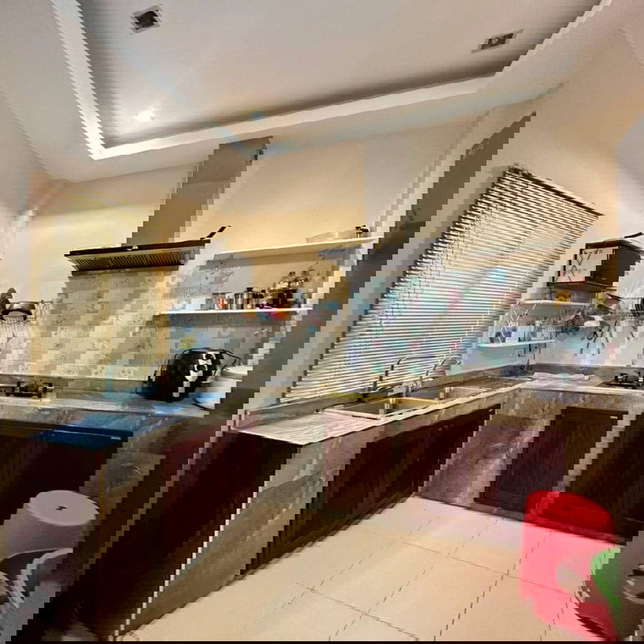 รูป #ให้เช่าบ้านเดี่ยว หลังใหญ่​ เฟอร์นิเจอร์​ครบ พร้อมอยู่สุดๆ​  หมู่บ้านLanceo วงแหวน รามอินทรา 3ห้องนอน 2 ห้องน้ำ​ แอร์​3ตัว​ #เลี้ยงสัตว์ได้ - รูปที่ 6/20