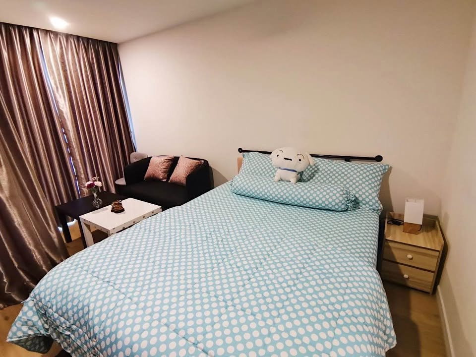 รูป ปล่อยเช่าคอนโด  แอททิจูด บียู มีเครื่องซักผ้า 24 ตร.ม. ชั้น 5  9,000 - รูปที่ 1/8