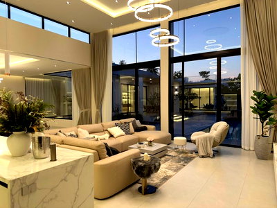 Houses for sale Frost Magical Ice of Siam : Luxury pool villa Avani Pool Villa  4 beds ready to move in pattaya 