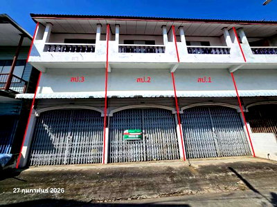 อาคารพาณิชย์ 39.7 ตร.วา ลาดยาว นครสวรรค์ 2.2M