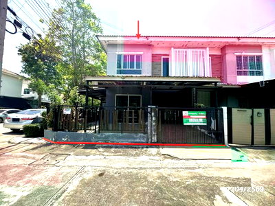ทาวน์เฮ้าส์ 26.4 ตร.วา พฤกษาวิลล์ 69 กาญจนาภิเษก-ลาดปลาดุก บางบัวทอง นนทบุรี 1.7M
