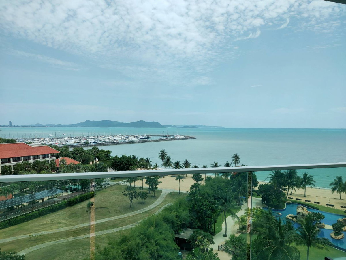 รูป ให้เช่า 2 ห้องนอน ริมทะเล 83 ตร.ม ห้องมุม วิวทะเล สระว่ายน้ำ โครงการโมเวนพิค เรสซิเดนส์ พัทยา - รูปที่ 5/26