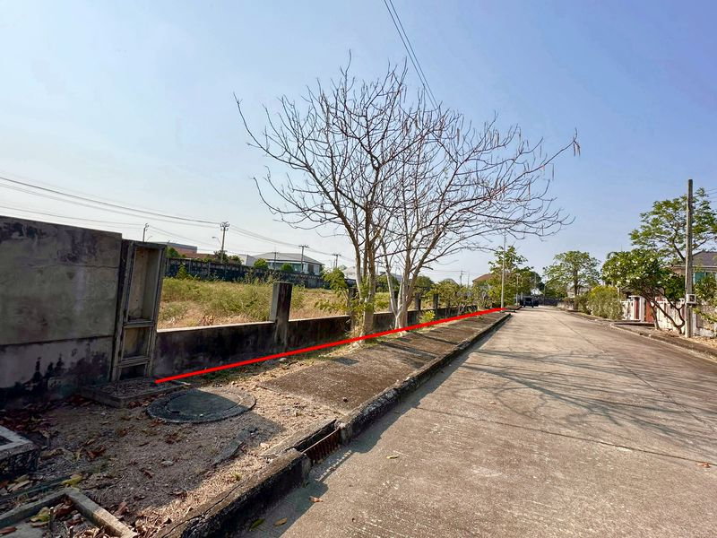 รูป ✨✨✨ ขายที่ดิน 2 ไร่ ทำเลปัญญาอินทรา P4 ..หน้ากว้าง 80 เมตร | ลึก 40 เมตร | แปลงสวยหายาก - รูปที่ 4/5