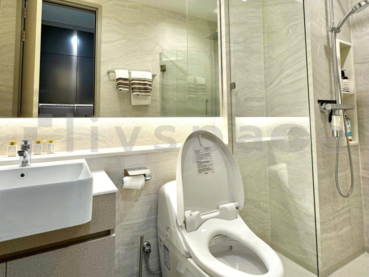 รูป ▚ LI183ツ ให้เช่า: The Address Siam-Ratchathewi 1 ห้องนอน 32sqm. ✨ ห้องใหม่เอี่ยม! แต่ง Built-in สวยจัดเต็ม ชั้นสูง พร้อมเข้าอยู่ 🏙️ - รูปที่ 5/5
