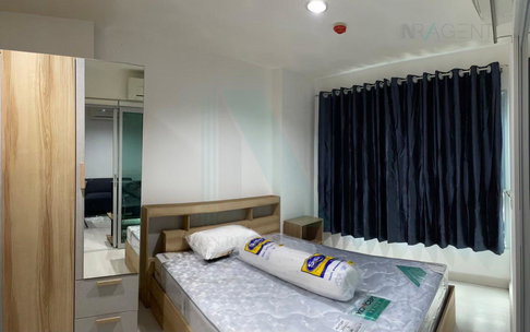 📌 For Rent Condo ASPIRE NGAMWONGWAN Building S, Floor 2,1 bed room, Room size 28 sqm