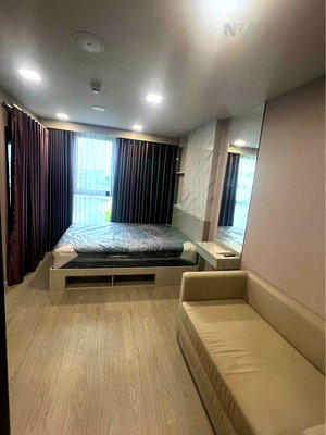 เช่าคอนโด ซีคอน ศรีนครินทร์ : ให้เช่าคอนโด แอทโมซ โอเอซิส อ่อนนุช อาคาร E ชั้น 4 สตูดิโอ ขนาด 24 ตรม ใกล้ ตลาดเอี่ยมสมบัติ