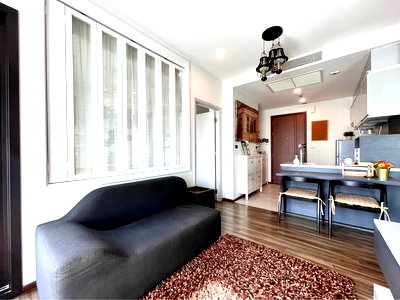 ขายคอนโด : ขายคอนโด Wyne by Sansiri ใกล้ BTS พระโขนง วิวโล่ง ชั้นสูง (Rt-01)