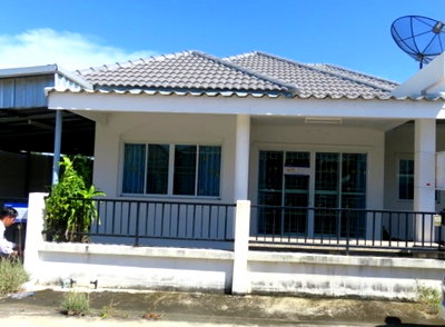 บ้านเดี่ยว นิคมเวลโกรว์  : ขายบ้านเดี่ยวในโครงการมารวยมอเตอร์เวอร์ ซอย 7 ถนนเลียบทางพิเศษชลบุรี-กรุงเทพ ตำบลท่าสะอ้าน อำเภอบางปะกง จังหวัดฉะเฉิงเทรา  29123-0001 ธนกฤษ