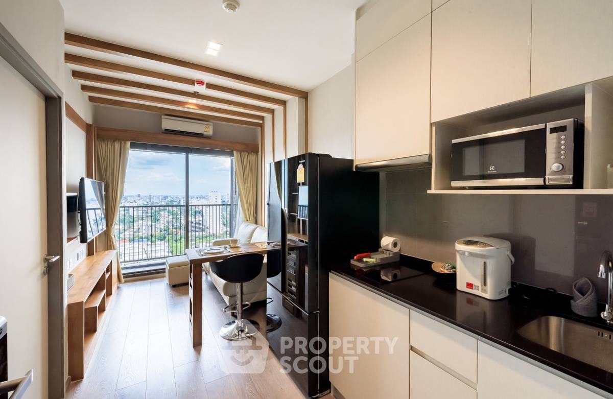 รูป คอนโด 1 ห้องนอน ให้เช่า ชั้นสูง Whizdom Avenue Ratchada – Ladprao ใกล้ MRT รัชดาภิเษก (ID 972275) - รูปที่ 7/18
