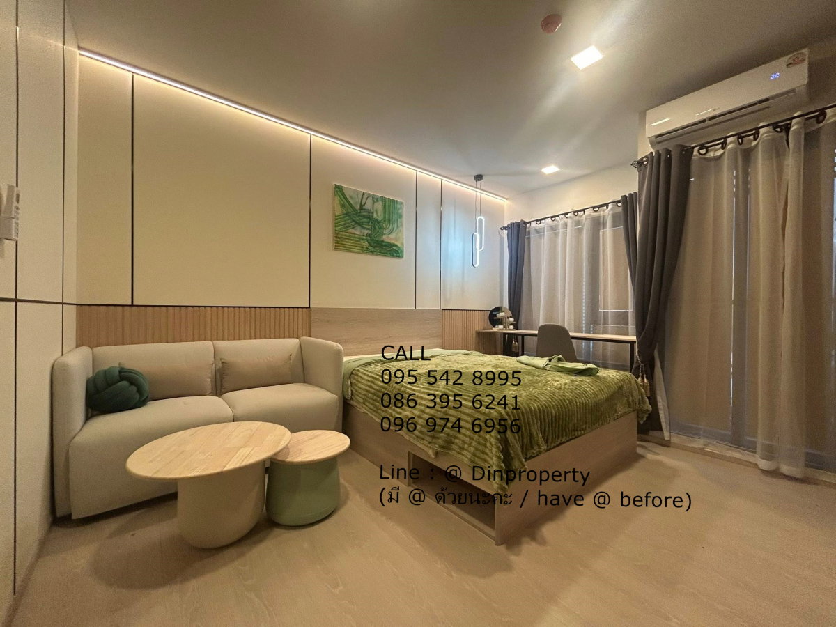 รูป ให้เช่า FLO by Sansiri สตูดิโอ ใกล้ รถไฟฟ้าสายสีทอง BTS คลองสาน ICONSIAM - รูปที่ 5/6