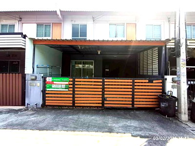 ทาวน์โฮม เมืองปทุมธานี ปทุมธานี : ทาวน์เฮ้าส์ 17.3 ตร.วา บ้านพฤกษา 111 (รังสิต-บางพูน 2) เมืองปทุมธานี ปทุมธานี 1.7M