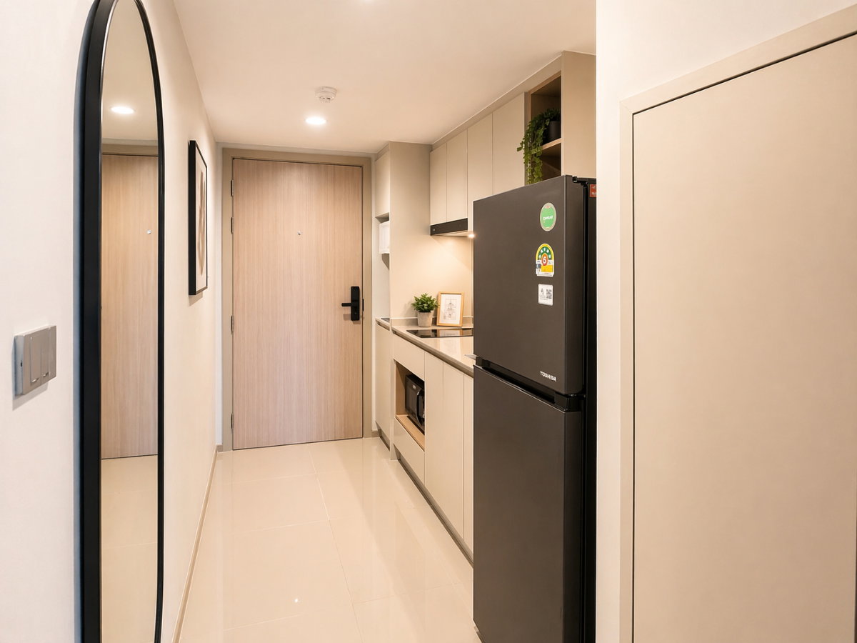 รูป 🍀🍀🍀  Prime Condo Location 🚆 For Rent 📍 คัลเจอร์ จุฬา 🔥🔥 (Line:@rent2022) ทำเลดีพร้อมเข้าอยู่✨A11214 - รูปที่ 9/11