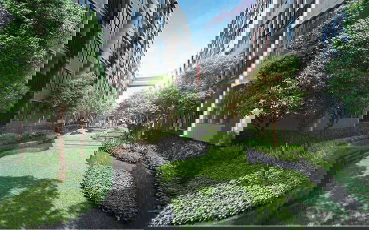 รูป 🔥 ขายคอนโดติดรถไฟฟ้า 70 ม. | The Origin รามอินทรา 83 | ห้องใหม่ พร้อมอยู่ 26 ตร.ม.  - รูปที่ 10/13