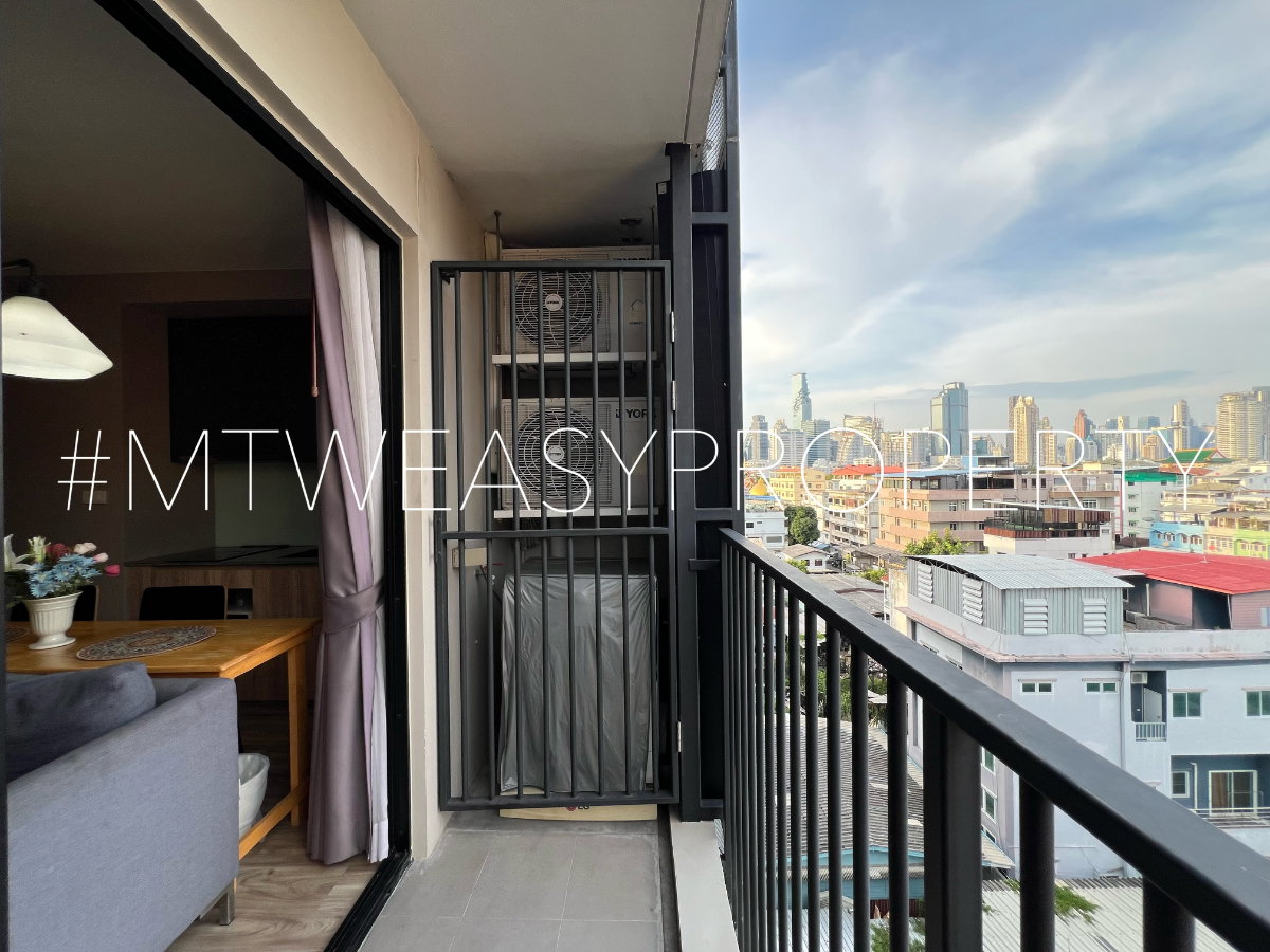 รูป ให้เช่า Blossom Condo @สาทร-เจริญราษฎร์>>ห้องใหม่ สวย แต่งครบ วิวดี**ใกล้ BTS สุรศักดิ์** - รูปที่ 7/7