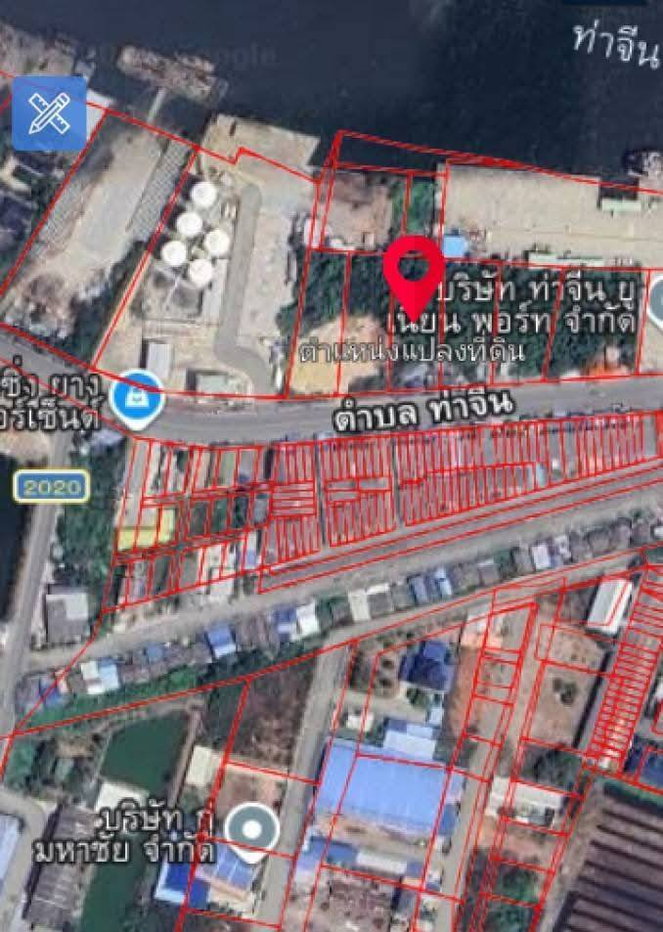 รูป ดินหน้ากว้างติดถนนยาวถึง 128 เมตร 📐 ขนาดพื้นที่ 5 ไร่ 80 ตารางวา - รูปที่ 3/3