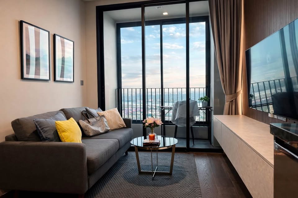 รูป ปล่อยเช่า ไอดีโอ คิว สุขุมวิท 36 1ห้องนอน 1ห้องน้ำ ตกแต่งเฟอร์นิเจอร์ครบ! พร้อมเข้าอยู่! - รูปที่ 1/10