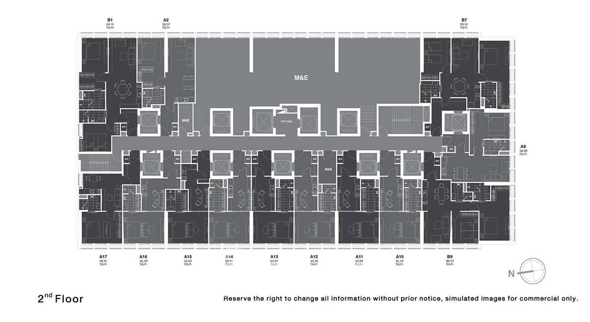 รูป คอนโด 3-ห้องนอน ที่ โนเบิล เพลินจิต ใกล้ BTS เพลินจิต (ID 2822841) - รูปที่ 6/8