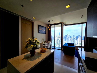 คอนโดให้เช่า : The ESSE Asoke 2 bedrooms, for rent