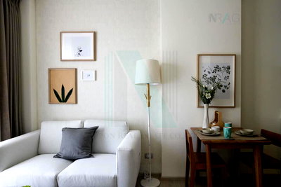 คอนโดให้เช่า : 📣Nice room!📣 ให้เช่าคอนโด ริทึ่ม อโศก 2 อาคาร 1 ชั้น 10 1 ห้องนอน ขนาด 28.00 ตรม ใกล้ ฟอร์จูน ทาวน์