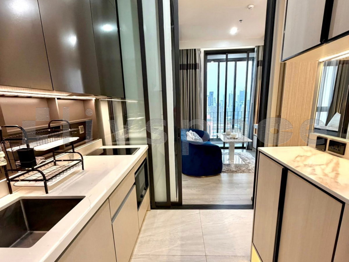 รูป ▚ LI183ツ ให้เช่า: The Address Siam-Ratchathewi 1 ห้องนอน 32sqm. ✨ ห้องใหม่เอี่ยม! แต่ง Built-in สวยจัดเต็ม ชั้นสูง พร้อมเข้าอยู่ 🏙️ - รูปที่ 3/5