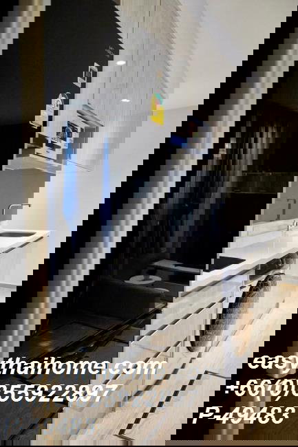 รูป P-49483 ✨คอนโดหรู ใจกลางทองหล่อ!✨ 1 นอน Runesu Thonglor 5 วิวสวน เฟอร์ฯ ครบครัน ใกล้ BTS ทองหล่อ 35,000 บาท | Line Id: @easythaihome | 085-592-2897 - รูปที่ 9/15