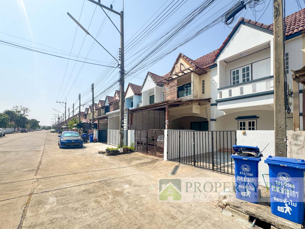 รูป ขาย บ้าน Master Home ลำลูกกา คลอง 7 ทาวน์โฮม 2 ชั้น 2 นอน 2 น้ำ ขนาด 16 ตรว 100 ตรม รีโนเวทใหม่  ใกล้ รังสิต-นครนายก วงแหวนกาญจนาฯ : KT26S-007 - รูปที่ 18/18