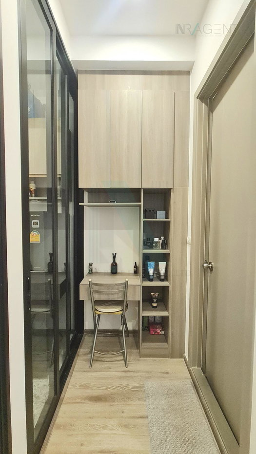 รูป ให้เช่าคอนโด ไนท์บริดจ์ ไพร์ม อ่อนนุช อาคาร 1 ชั้น 18 1 ห้องนอน ขนาด 27.00 ตรม ใกล้ Big C Extra อ่อนนุช - รูปที่ 5/8