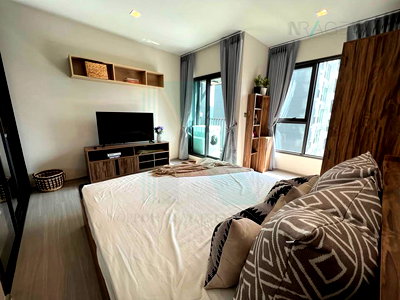 Condos for rent Big C Extra Rama 4 : 🔺 For Rent Condo LIFE ASOKE - RAMA 9 Building A, Floor 14,Studio, Room size 25 sqm