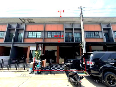 ทาวน์โฮม เมืองปทุมธานี ปทุมธานี : ทาวน์เฮ้าส์ 16.2 ตร.วา สิริเพลส ราชพฤกษ์ 345 เมืองปทุมธานี ปทุมธานี 2.2M