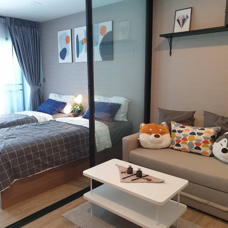 รูป 🏡 ให้เช่า Kave Town Space 💖  ✨ ตึก A ชั้น 2 วิวสระ ห้องใหญ่ ✅️ พร้อมเข้าอยู่ - รูปที่ 8/12