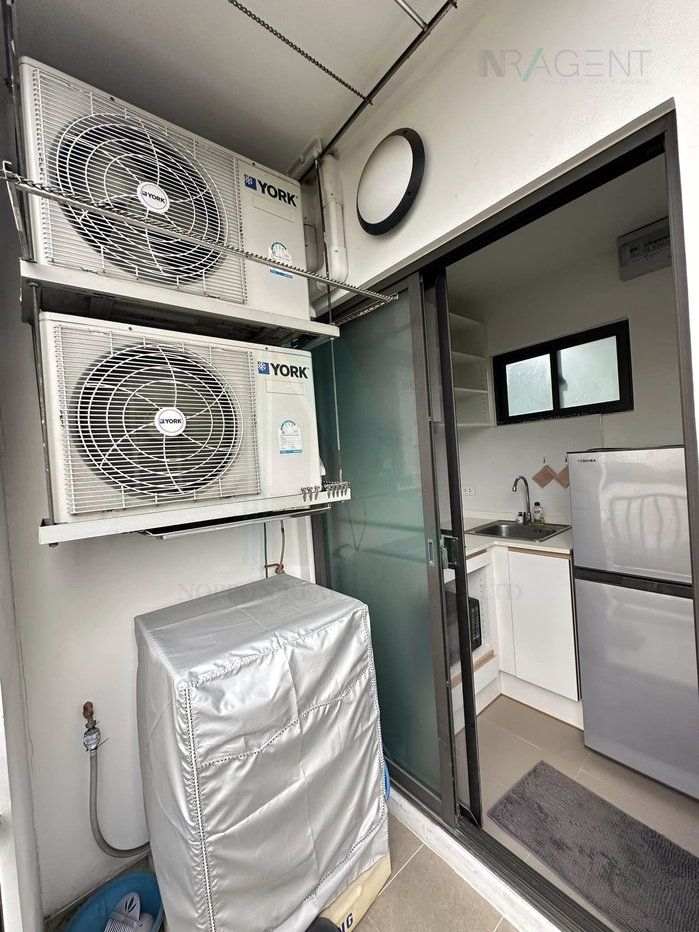 รูป 🔺 ให้เช่าคอนโด เดอะ เนสท์ สุขุมวิท 22 อาคาร B ชั้น 4 1 ห้องนอน ขนาด 29 ตรม ใกล้ Big C Extra พระราม4 - รูปที่ 7/8