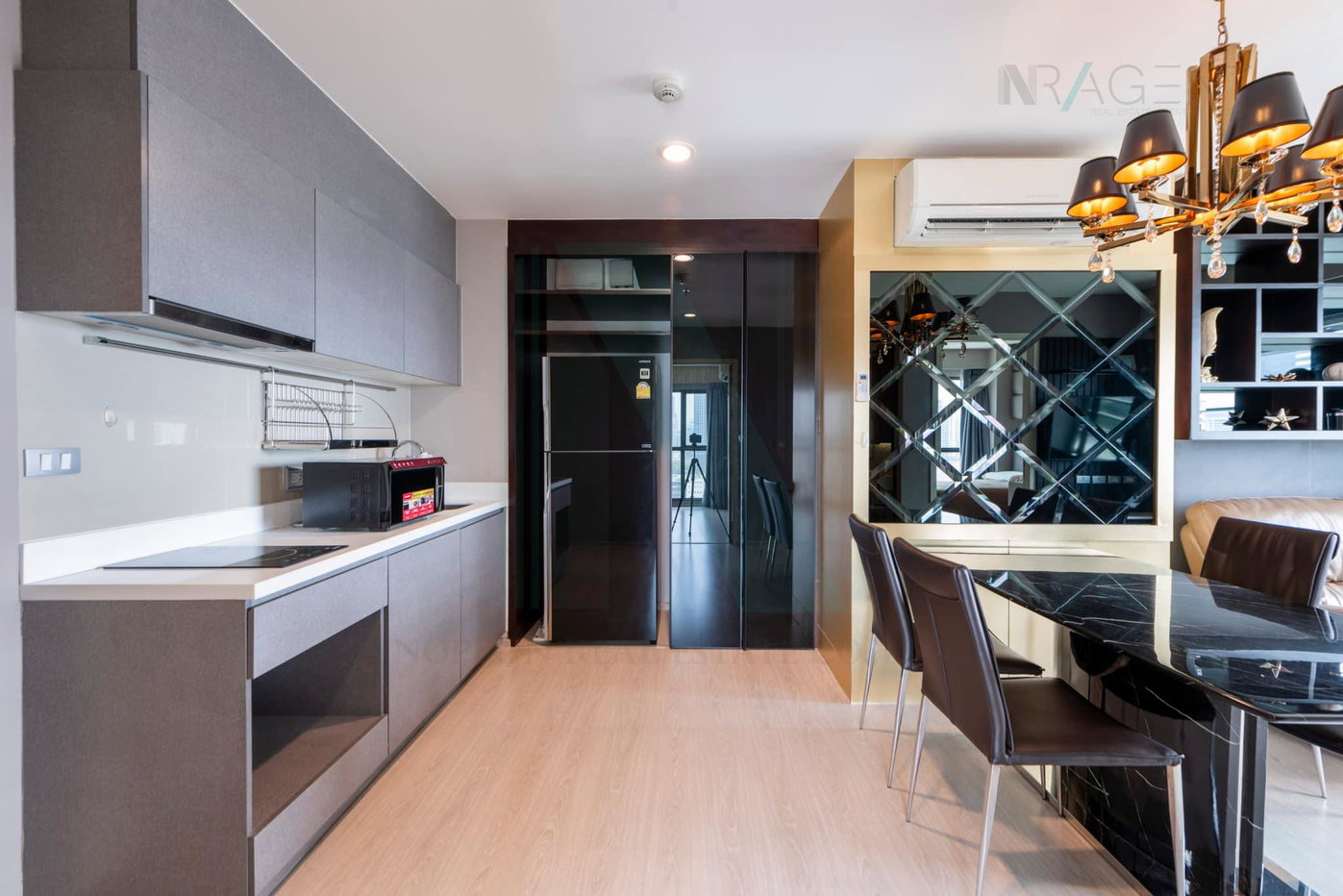 รูป 📌 ให้เช่าคอนโด ริทึ่ม อโศก 2 อาคาร 1 ชั้น 15 2 ห้องนอน ขนาด 42 ตรม ใกล้ ฟอร์จูน ทาวน์ - รูปที่ 2/8