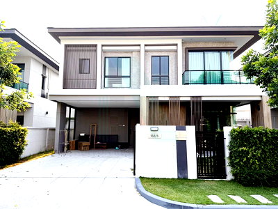 บ้านเดี่ยว สนามบินสุวรรณภูมิ : 📌 ขายบ้านเดี่ยว โครงการ บางกอก บูเลอวาร์ด บางนา - ศรีนครินทร์ 2 ชั้น 3 ห้องนอน 4 ห้องน้ำ