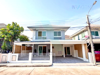 Houses for sale Nonthaburi : 📌 For Sell Twin house THE VILLA RATTANATHIBET 2-story 4 bedroom 2 bathroom