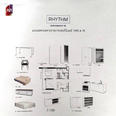 รูป 🔴RI21525🟡 ให้เช่าถูกมาก 👍 Rhythm Sukhumvit 42 💛🧡 ✅ แอดไลน์ @930jwqti (มี @ ด้วยนะครับ)  แอดมินตอบไว  - รูปที่ 11/20